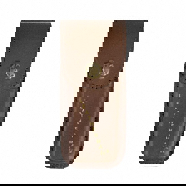 Sheath: 1 Pocket, Leather, Brown